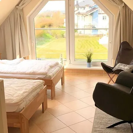 Strandapartment Meerblick Trifft Knisterndes Kaminfeuer Apartment