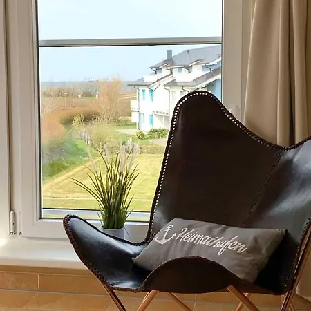 Apartment Strandapartment Meerblick Trifft Knisterndes Kaminfeuer